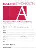 bulletin d'adhésion